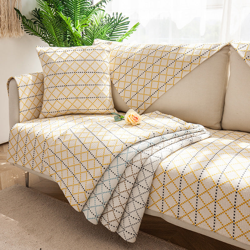 Sofa Cushion Cotton and Linen