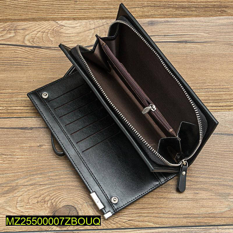 Women's specious leather wallet