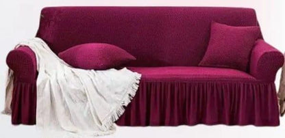 5 Seater Mesh Plain Fitted Sofa Covers
