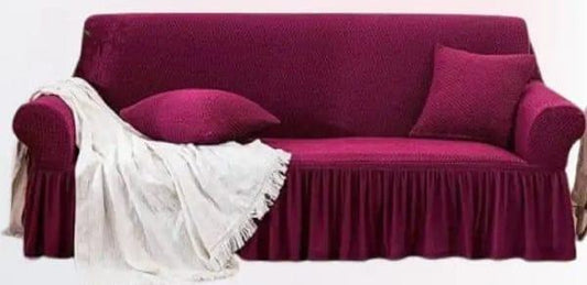 5 Seater Mesh Plain Fitted Sofa Covers