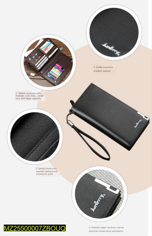 Women's specious leather wallet