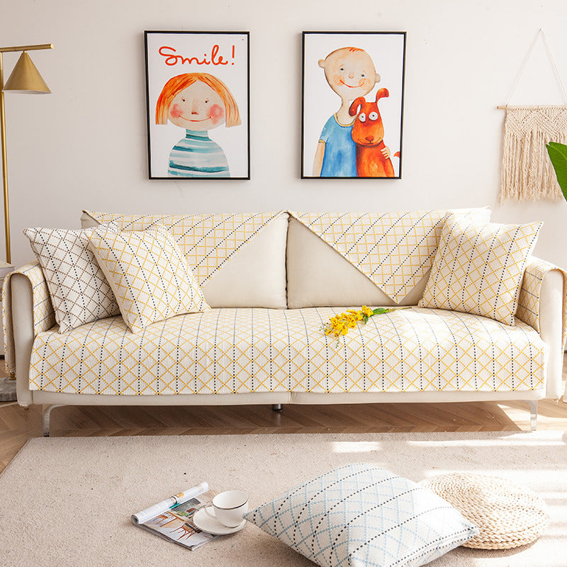 Sofa Cushion Cotton and Linen