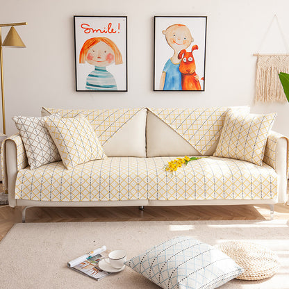 Sofa Cushion Cotton and Linen