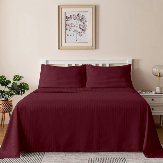 3 pcs cotton double bedsheet